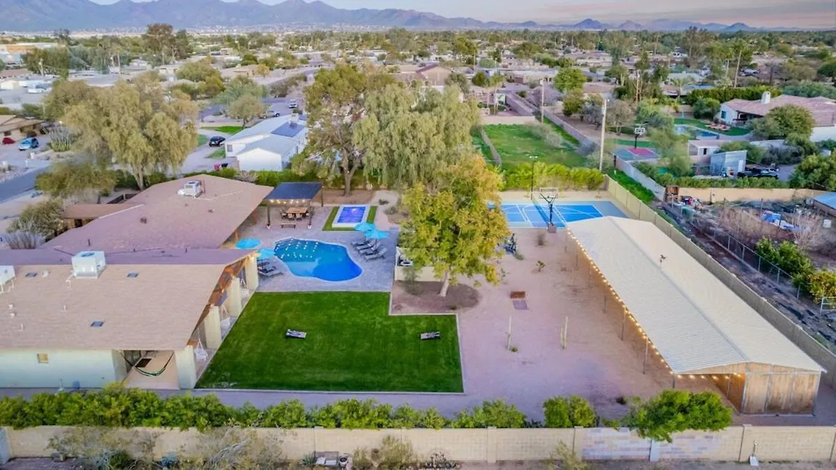 Davenport Villa - Scottsdale'S Largest Hot Tub - Sportcourt 0*, Scottsdale United States