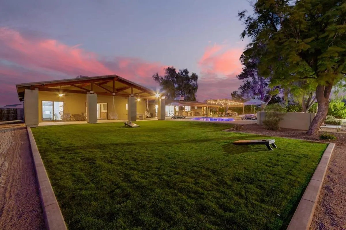 Davenport Villa - Scottsdale'S Largest Hot Tub - Sportcourt Scottsdale